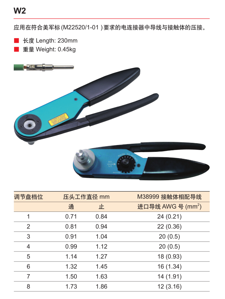 stable crimping pliers with good price for cable terminals for wire presser modules