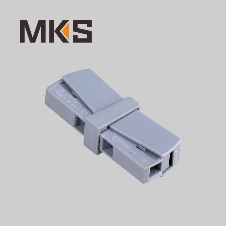 224 Series Push Action Lighting Wire Connector Terminal Block for Solid and Stranded and Flexible Cables