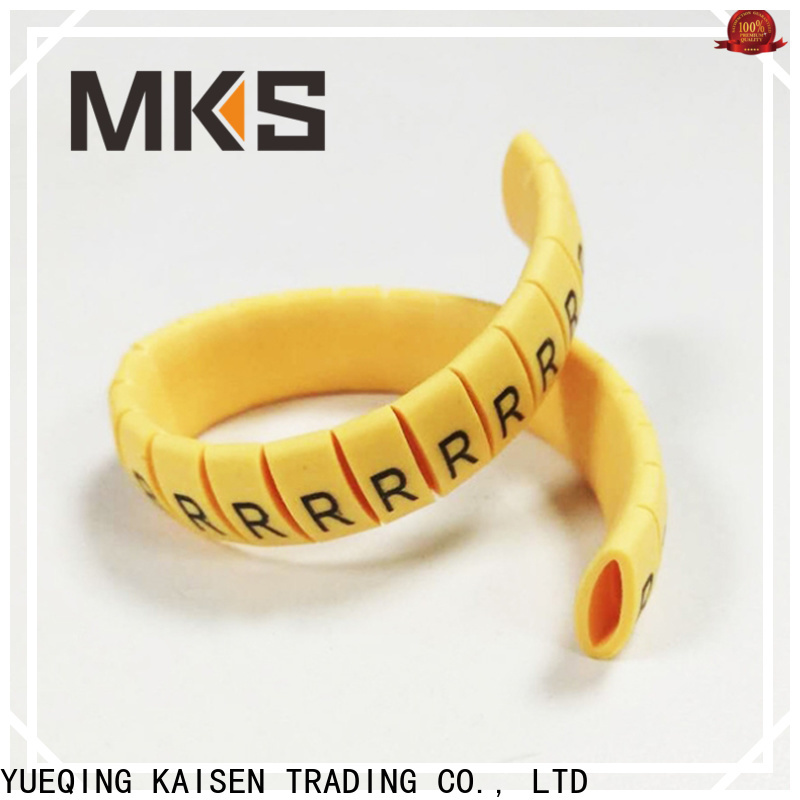 MKS cable tag design for workshop