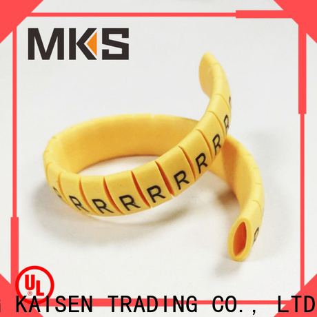MKS softness cable marker supplier for plants