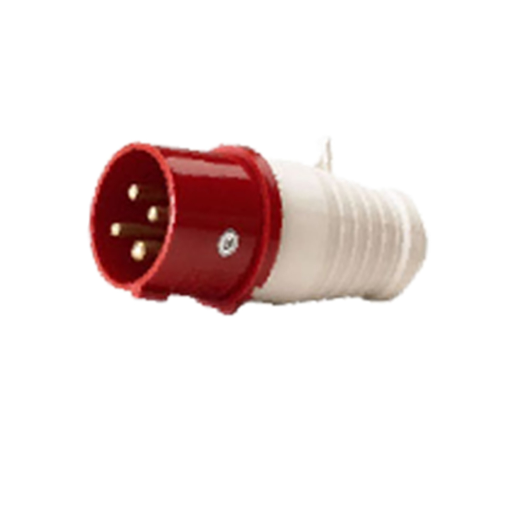 014 024 16A 32A 380V 4 poles red color industrial plug