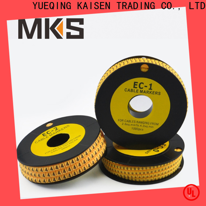 MKS oil resistance cable tag design for plants