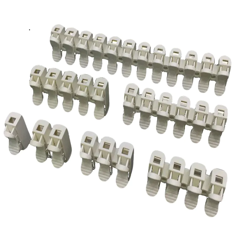 LED lamp clamp terminal block