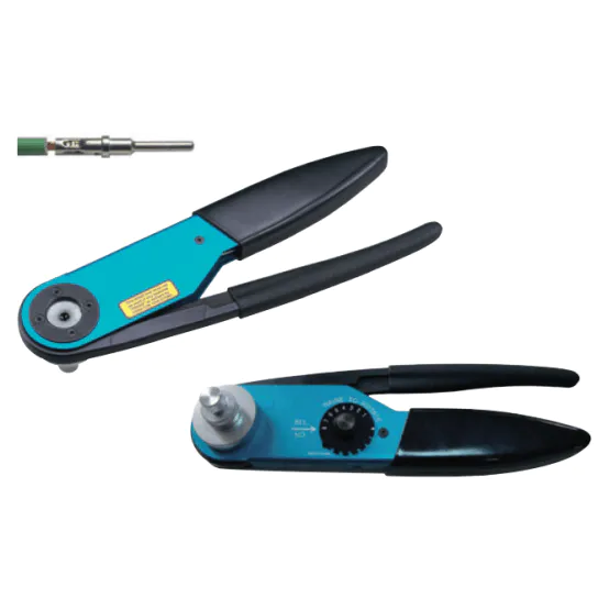 Crimping tool for deutsch connector.