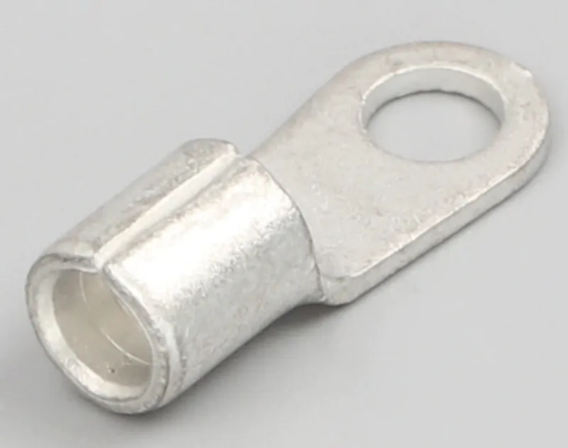 100pcs/Pack RNB1.25-3.2 Solder Sleeve And Ring Type Lug Bare copper ring terminal