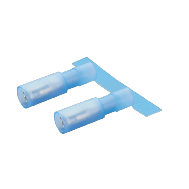Insulated female bullet terminal in chain