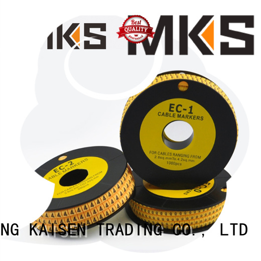 MKS delicate cable marker supplier for plants