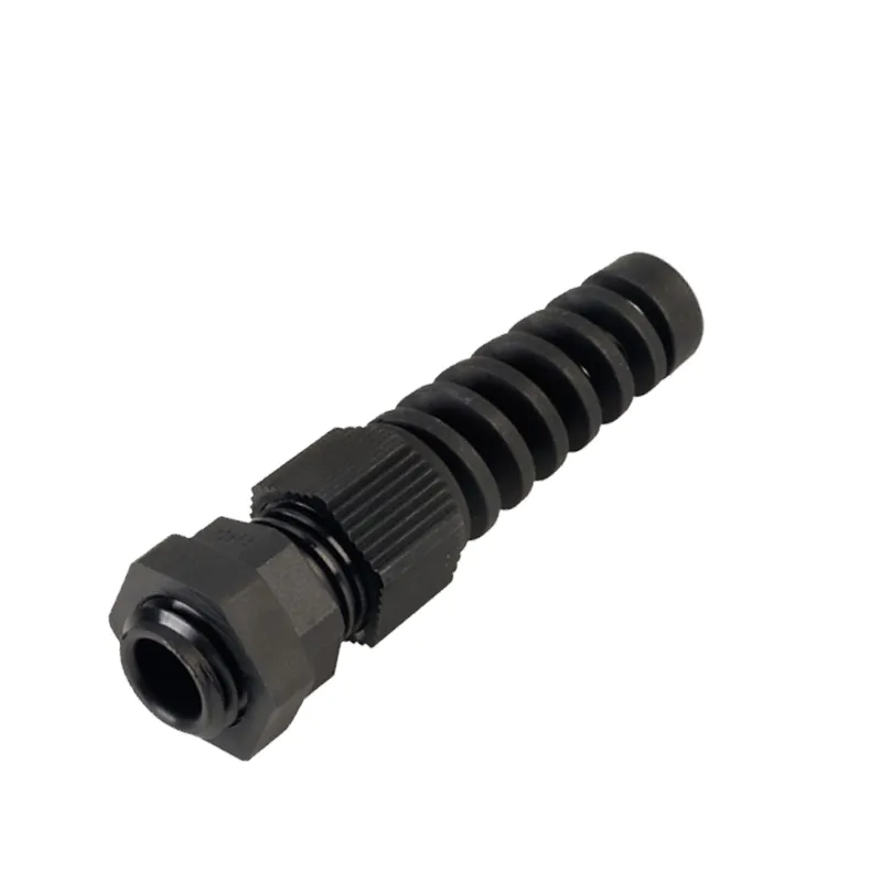 Spiral cable gland
