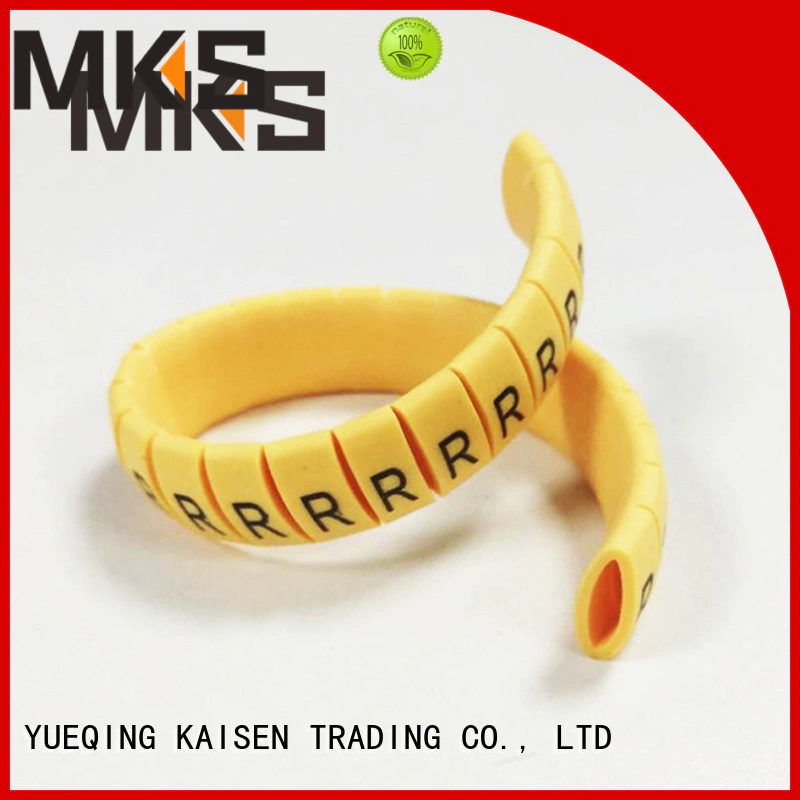 MKS delicate cable marker wholesale for industrial