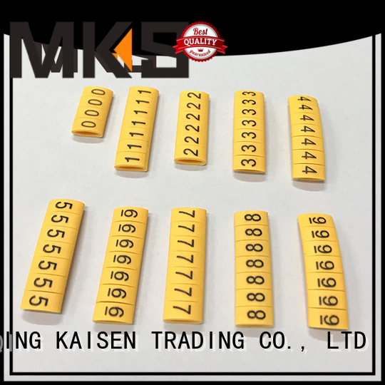 MKS delicate cable marker wholesale for factory