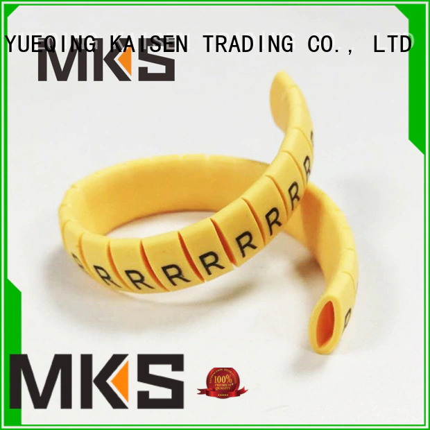 MKS oil resistance cable marker supplier for factory
