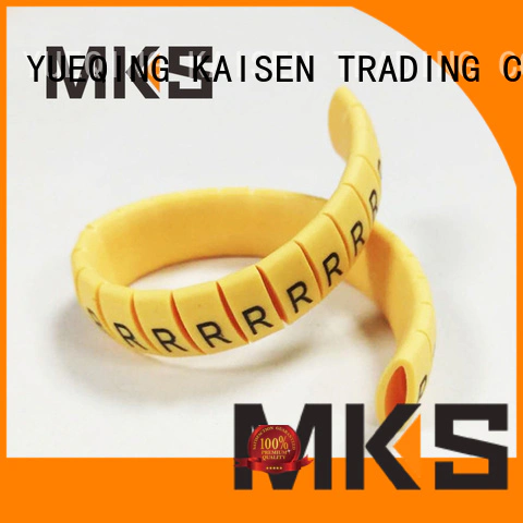 MKS delicate cable tag supplier for workshop