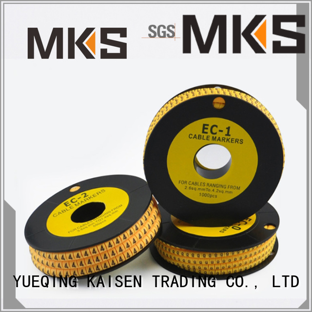 MKS delicate cable marker at discount for industrial