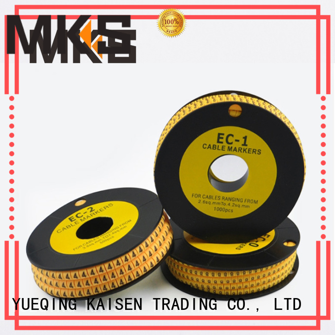 MKS delicate cable tag supplier for workshop