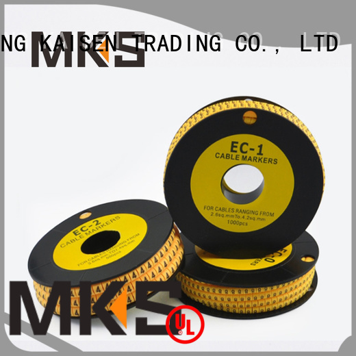 MKS oil resistance cable tag at discount for plants