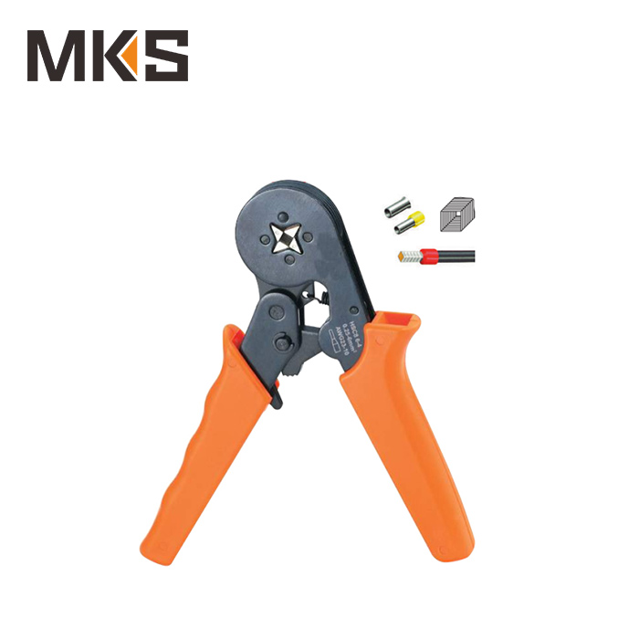 HSC8 6-4 Mini type self-adjustable square crimping plier for cord end ferrules and terminals