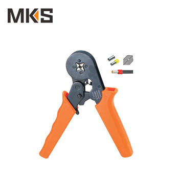 HSC8 6-4 Mini type self-adjustable square crimping plier for cord end ferrules and terminals