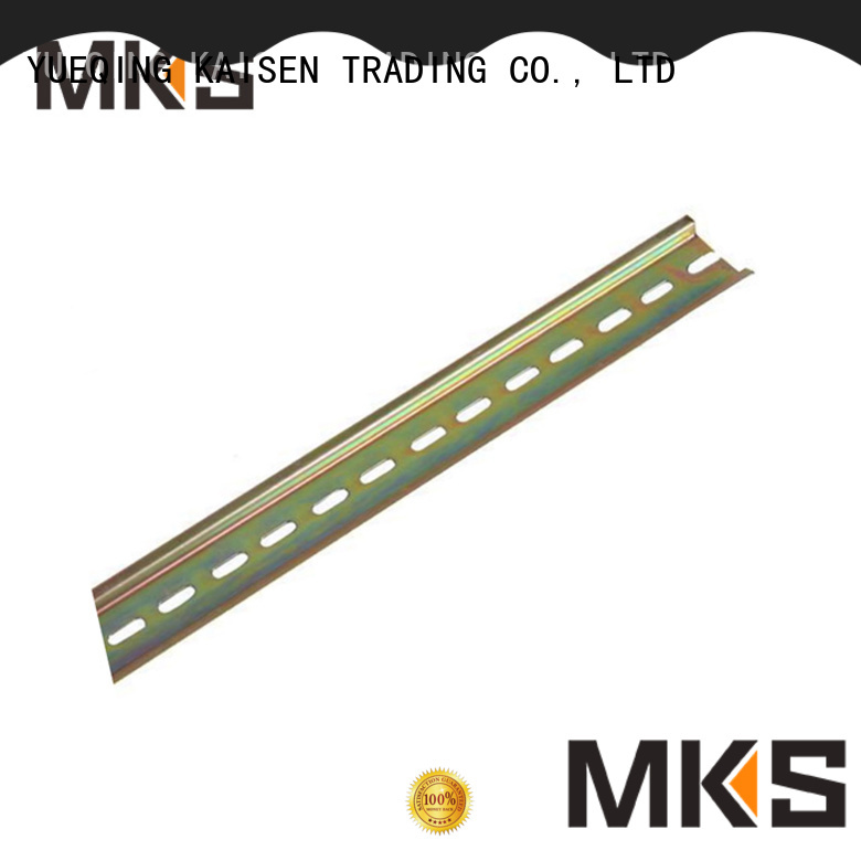 MKS smooth rail din directly sale for contactor