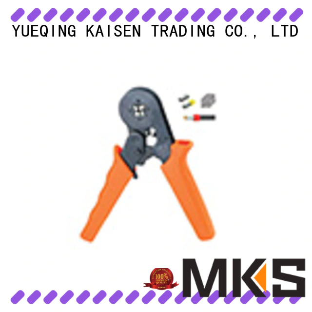 MKS professional ferrule crimper supplier for insulated connectors