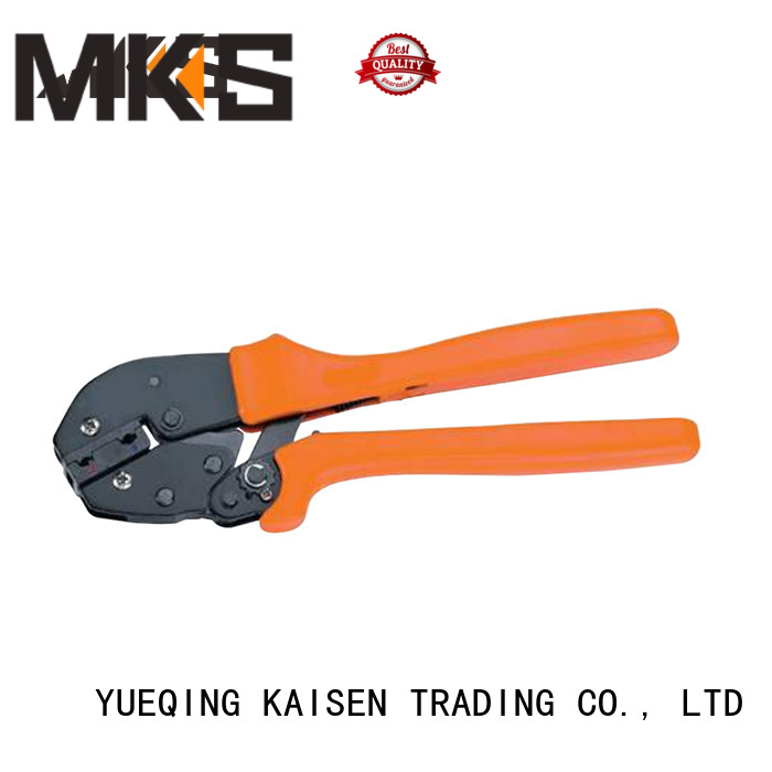 MKS crimping pliers for cable terminals for wire presser modules
