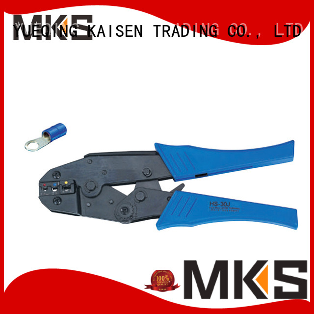 MKS wire crimper for insulated connectors