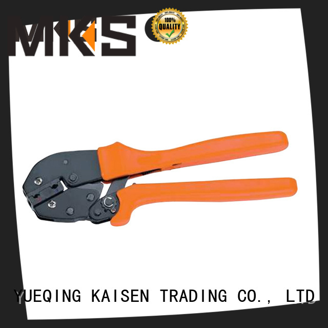 MKS cable crimper for cable terminals for wire presser modules