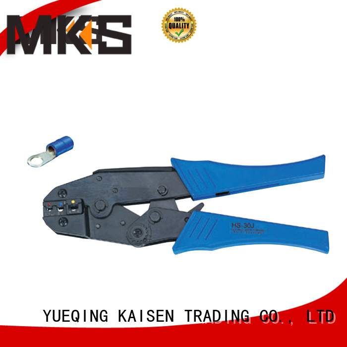 MKS sturdy crimping pliers inquire now for insulated connectors