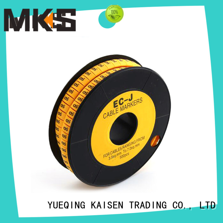 MKS oil resistance cable tag wholesale for workshop