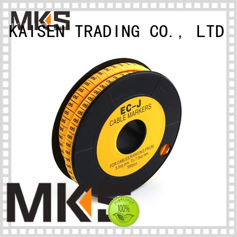 MKS softness cable marker supplier for factory
